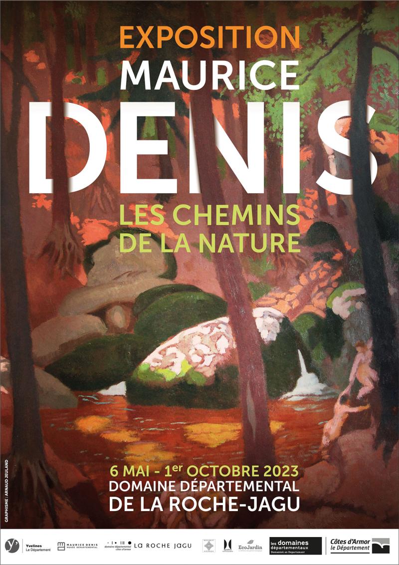 Affiche exposition Maurice Denis - Les chemins de la Nature