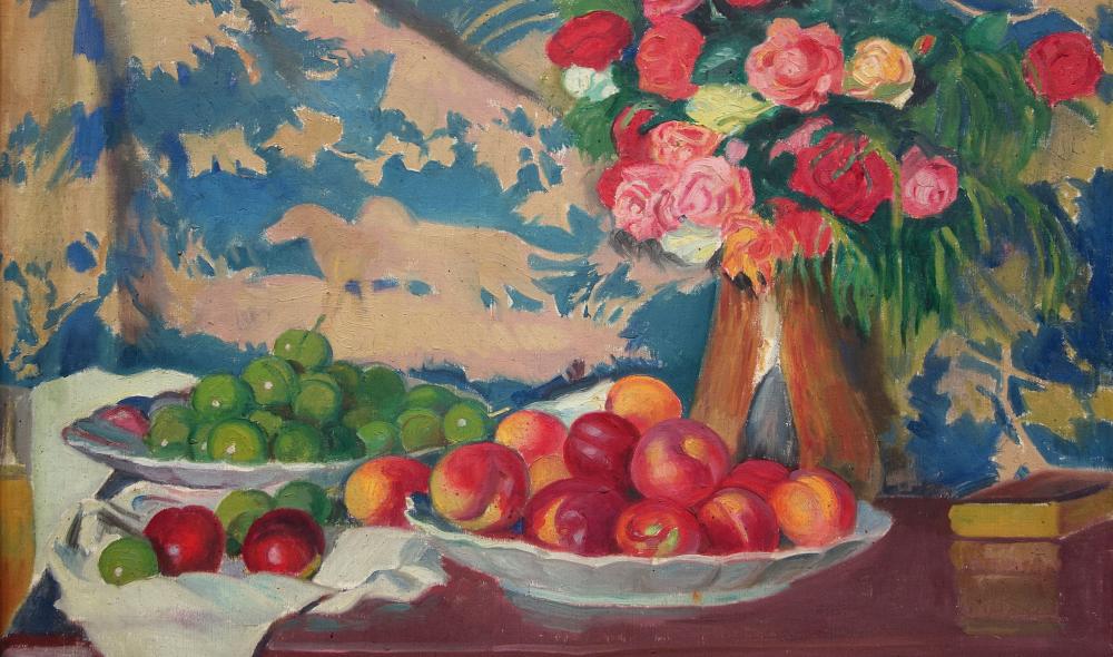 "Fleurs et fruits", vers 1925, Lyon MBA © Martial Couderette