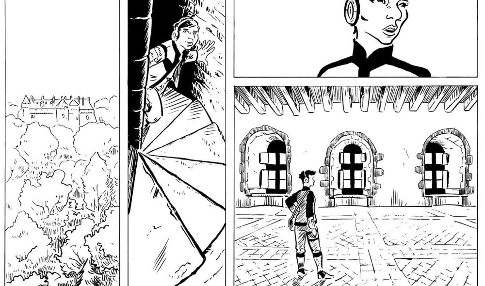 Planches de croquis "La voix des grèves" © Galien