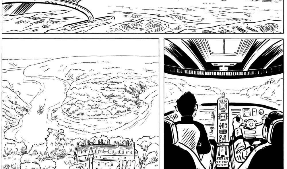 Planches de croquis "La voix des grèves" © Galien